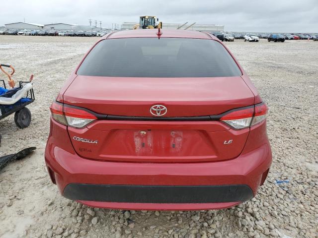  TOYOTA COROLLA 2021 Czerwony
