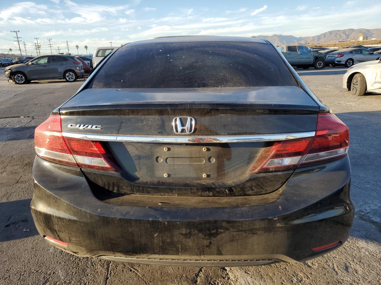 VIN 19XFB2F87DE069522 2013 HONDA CIVIC no.6