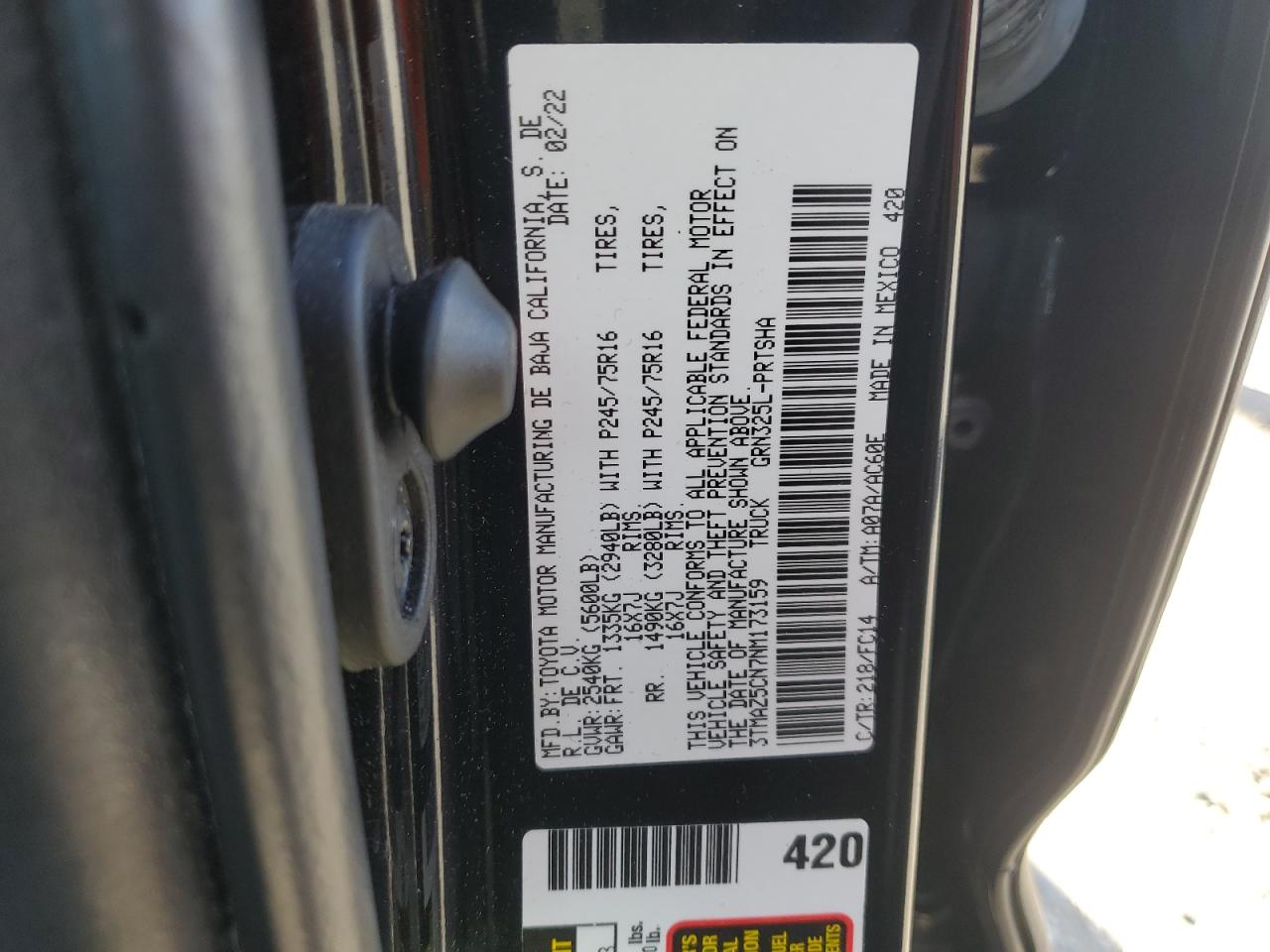 2022 Toyota Tacoma - Image 13