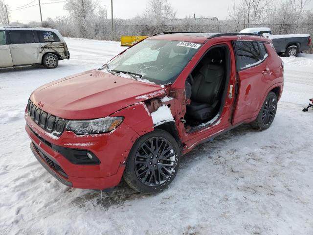  JEEP COMPASS 2022 Красный