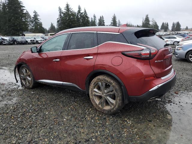  NISSAN MURANO 2019 Czerwony