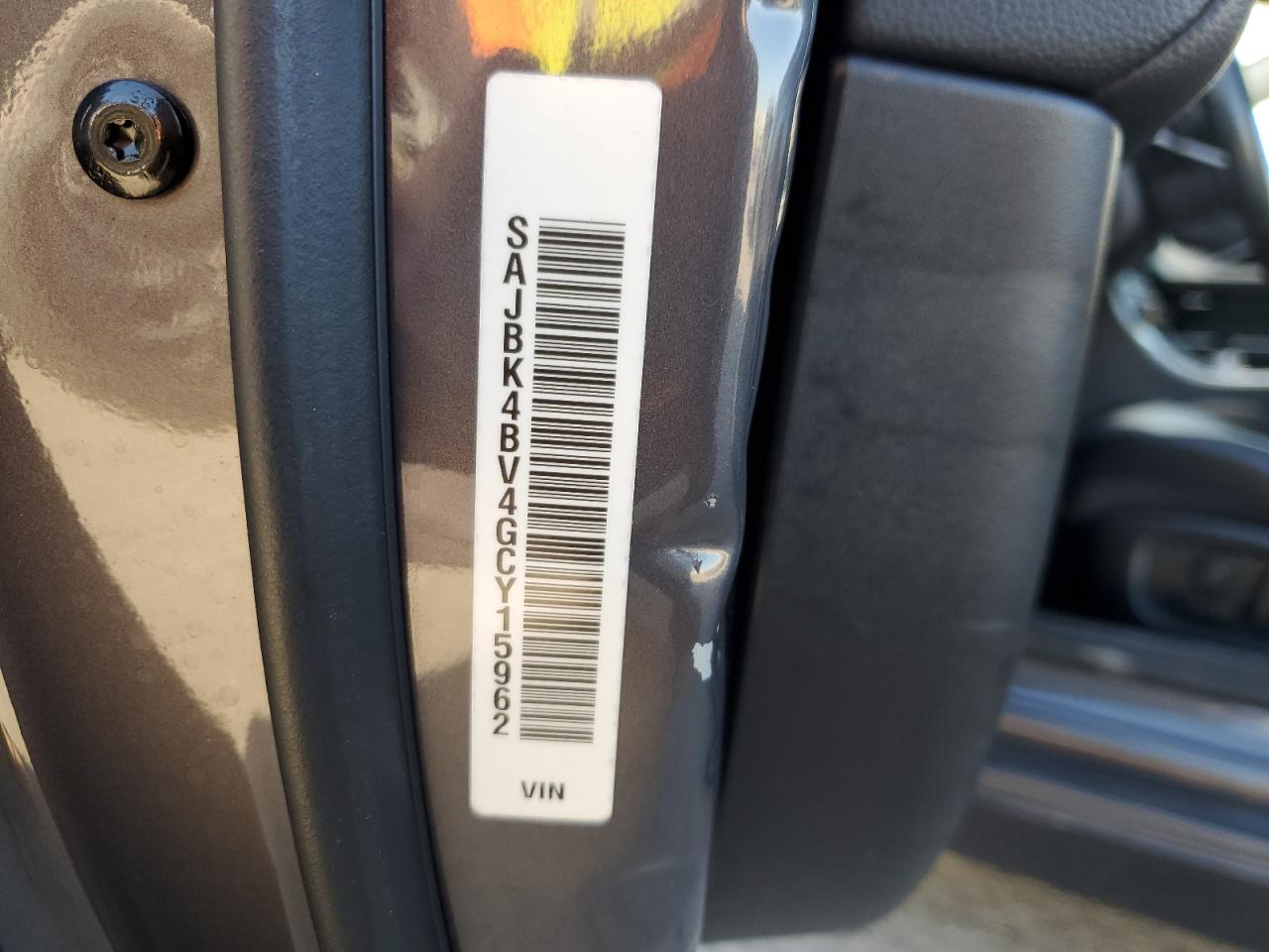 2016 Jaguar Xf Prestige VIN: SAJBK4BV4GCY15962 Lot: 85011094