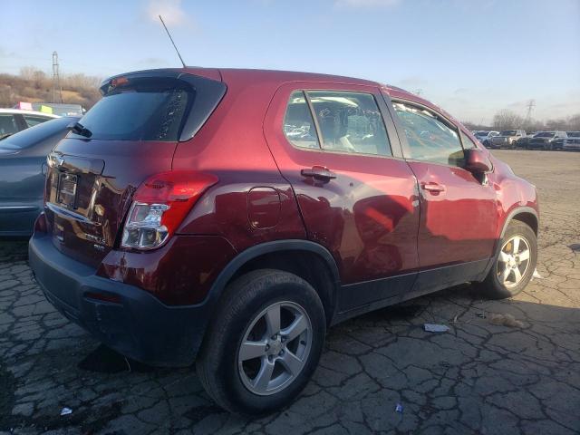  CHEVROLET TRAX 2016 Красный