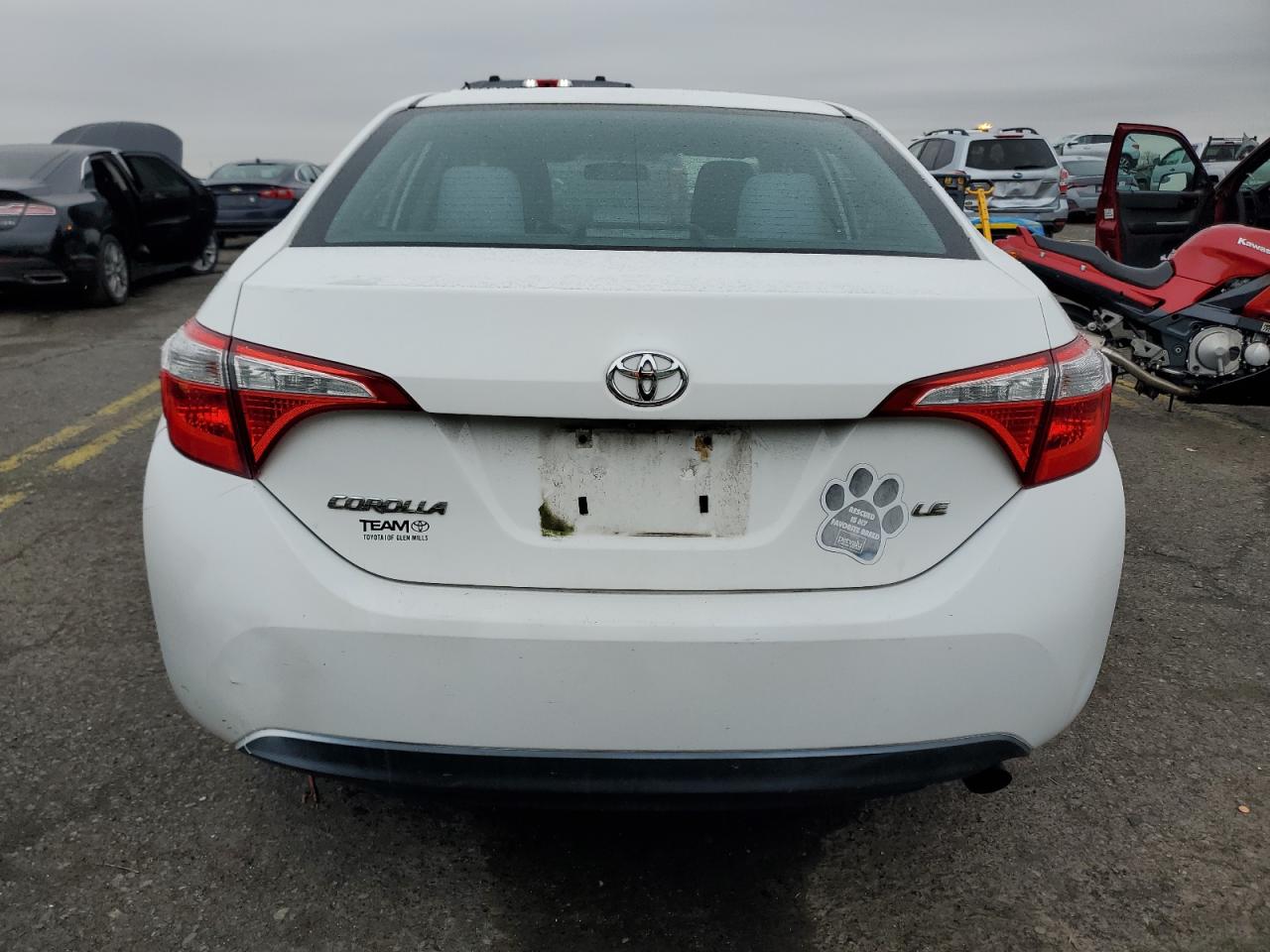 VIN 2T1BURHE6GC685686 2016 TOYOTA COROLLA no.6