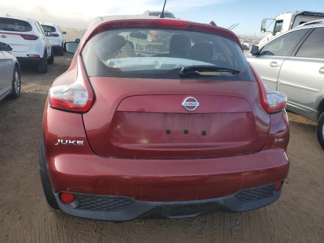  NISSAN JUKE 2016 Красный