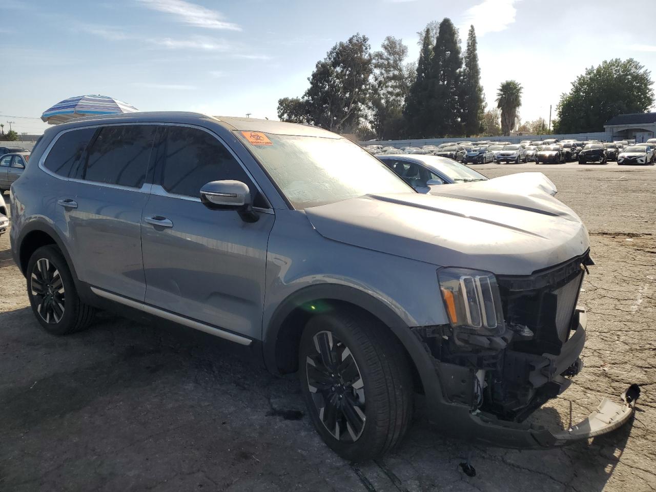 VIN 5XYP54GC8PG409603 2023 KIA TELLURIDE no.4