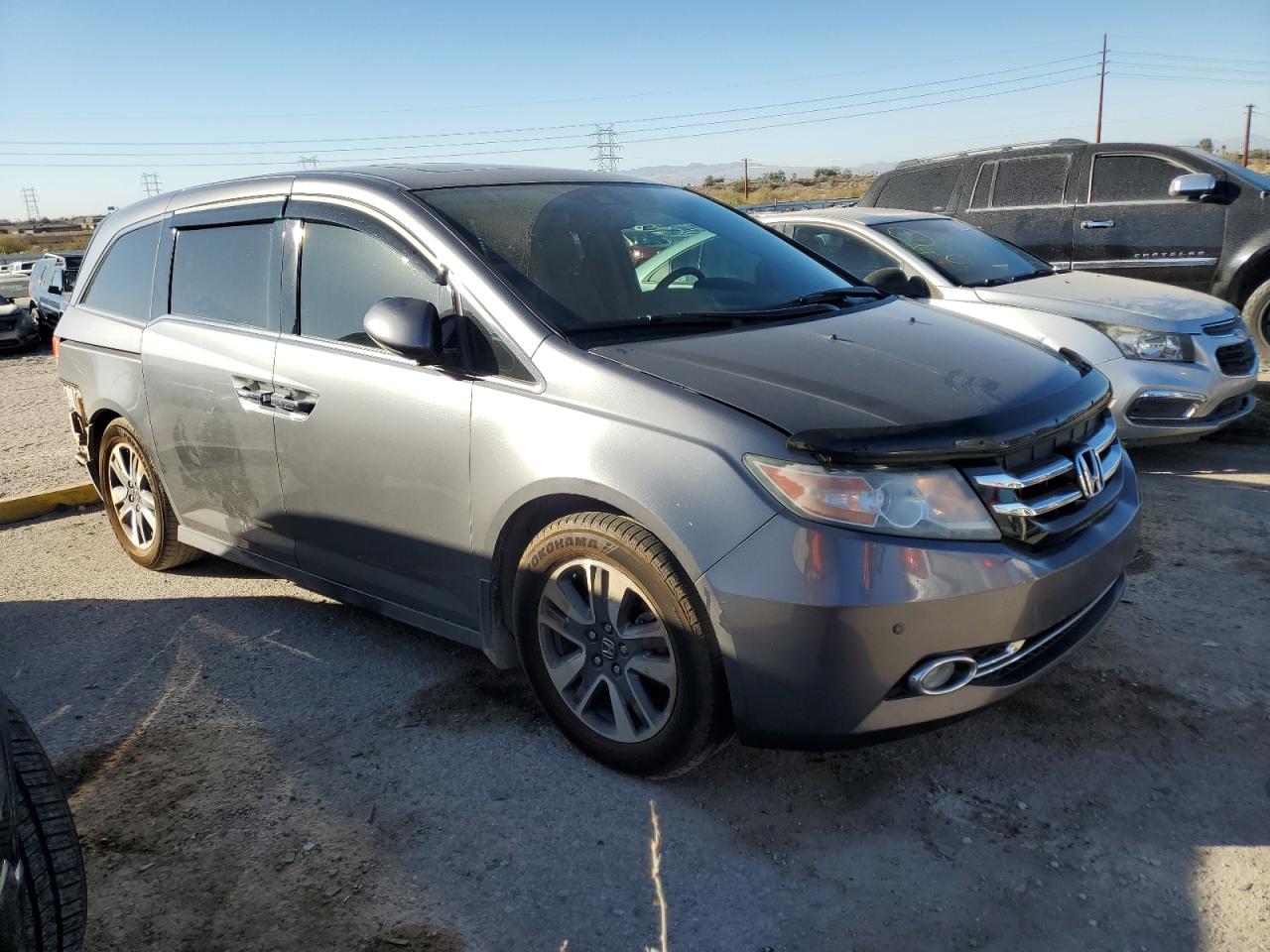 VIN 5FNRL5H94EB121041 2014 HONDA ODYSSEY no.4