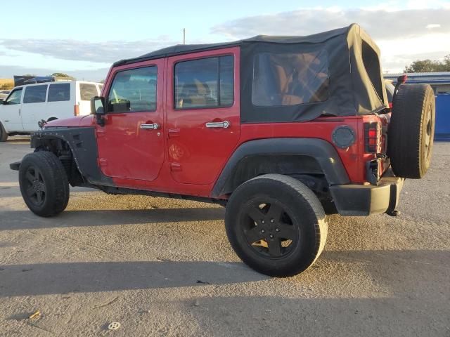 Parquets JEEP WRANGLER 2012 Czerwony