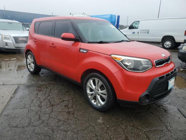 Parquets KIA SOUL 2015 Czerwony