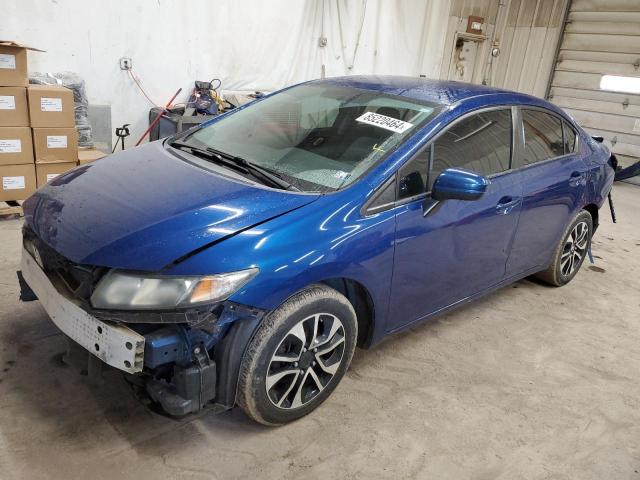 Sedans HONDA CIVIC 2014 Granatowy