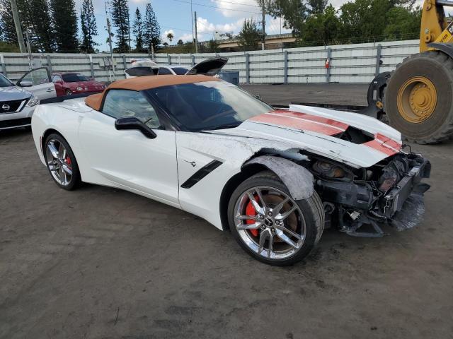 Кабріолети CHEVROLET CORVETTE 2014 Білий