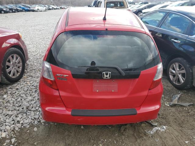 Хэтчбеки HONDA FIT 2012 Красный