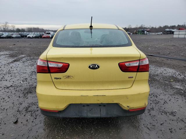  KIA RIO 2016 Yellow