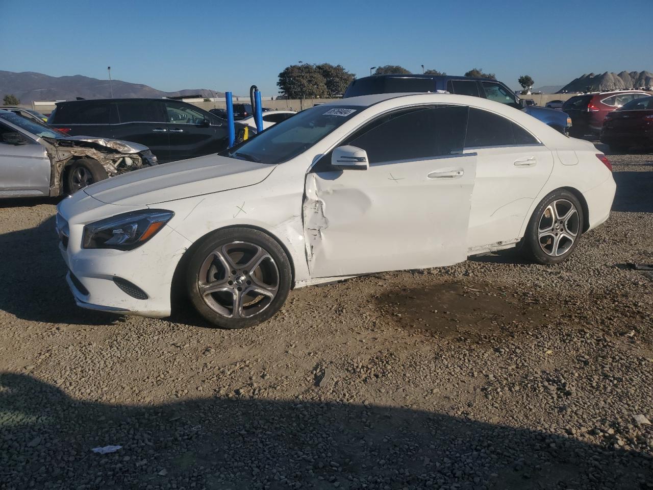 VIN WDDSJ4EB5JN649908 2018 MERCEDES-BENZ CLA-CLASS no.1