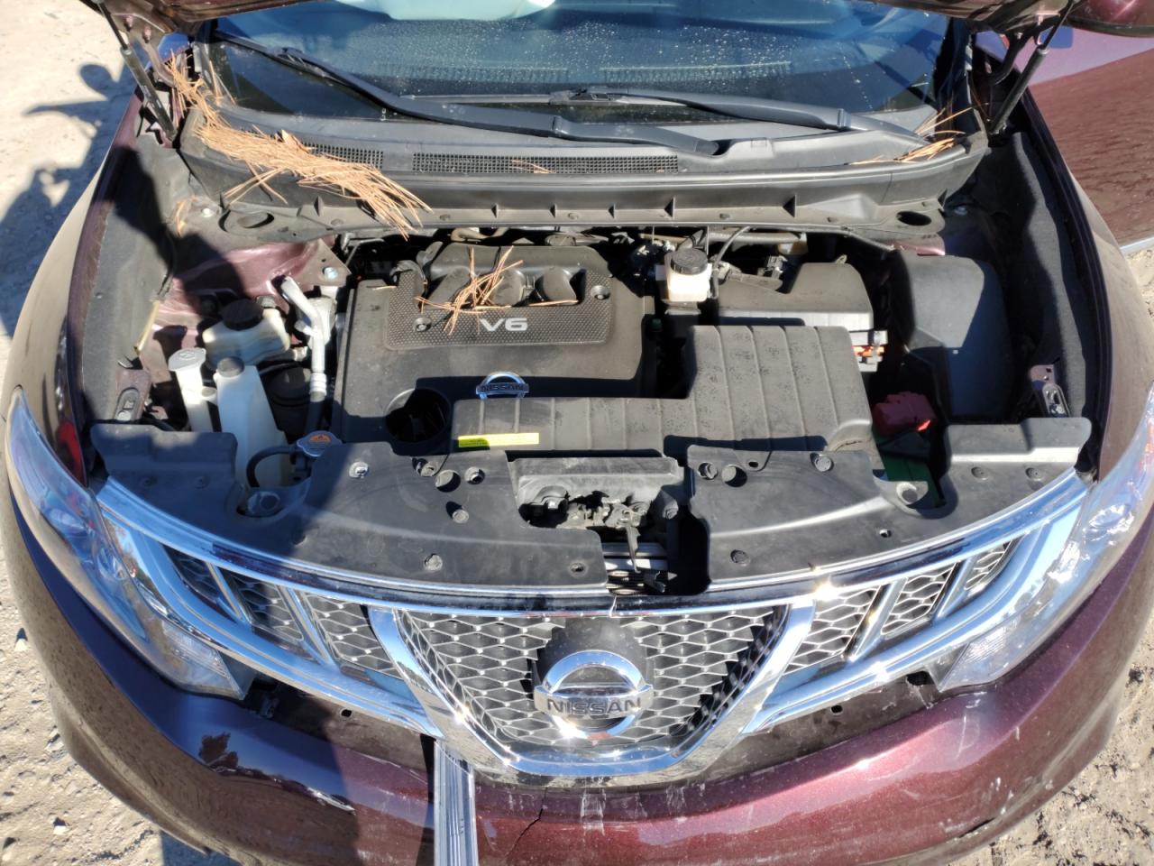 2014 Nissan Murano S VIN: JN8AZ1MWXEW500352 Lot: 83065744
