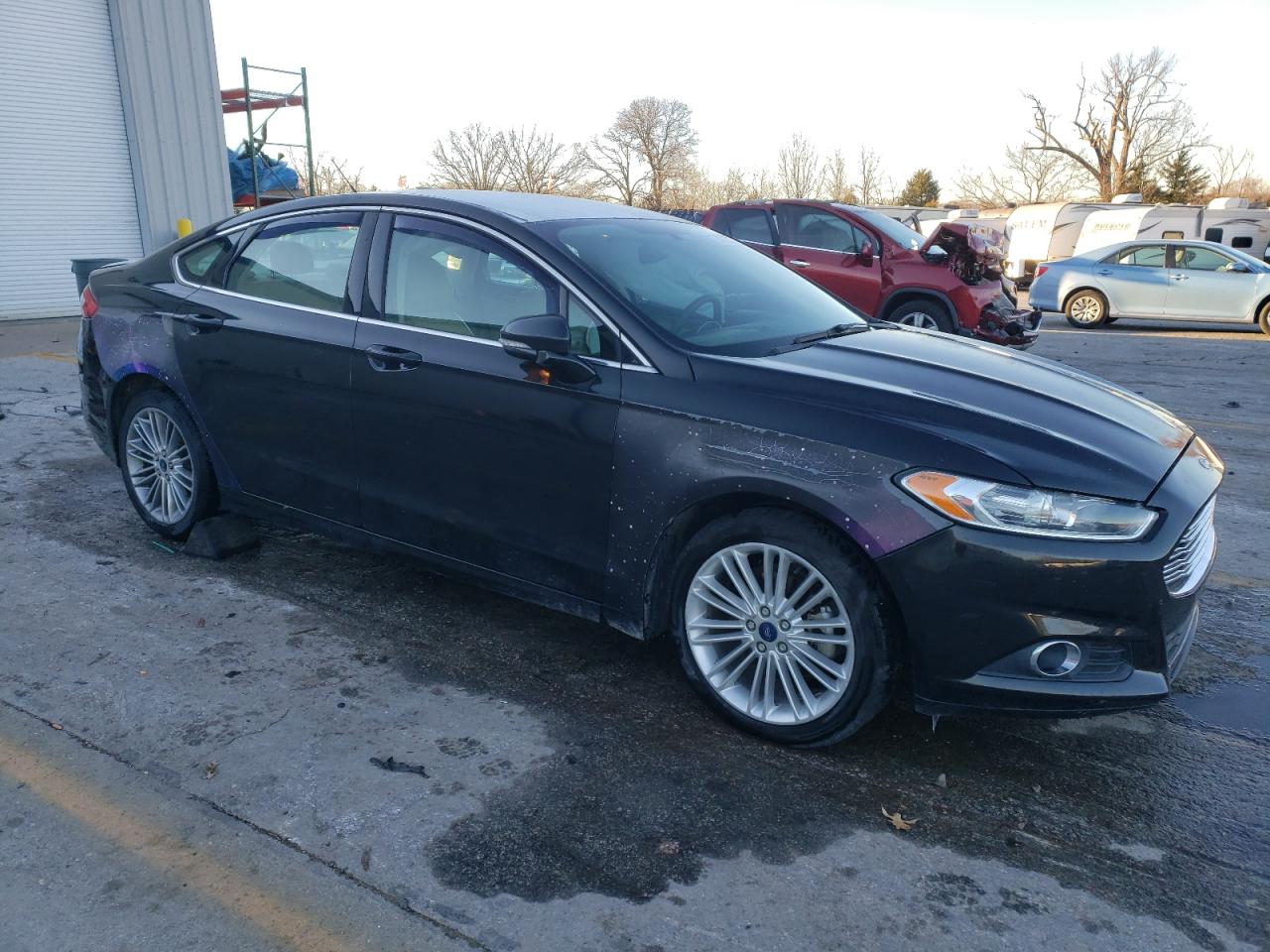 VIN 3FA6P0LU7ER238915 2014 FORD FUSION no.4