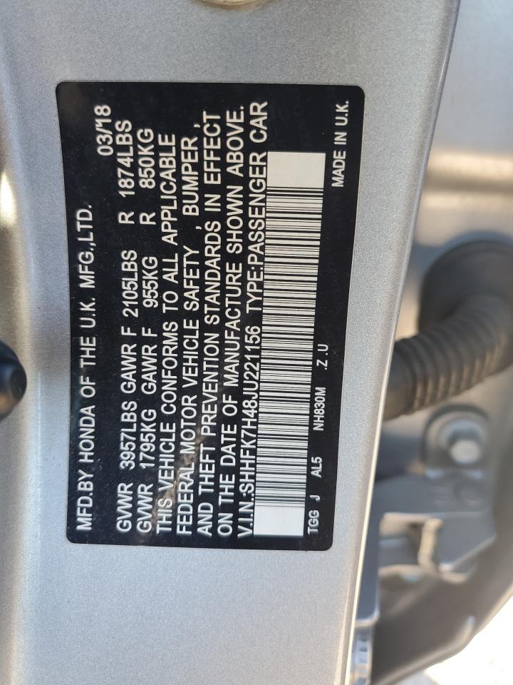 2018 Honda Civic - Image 13