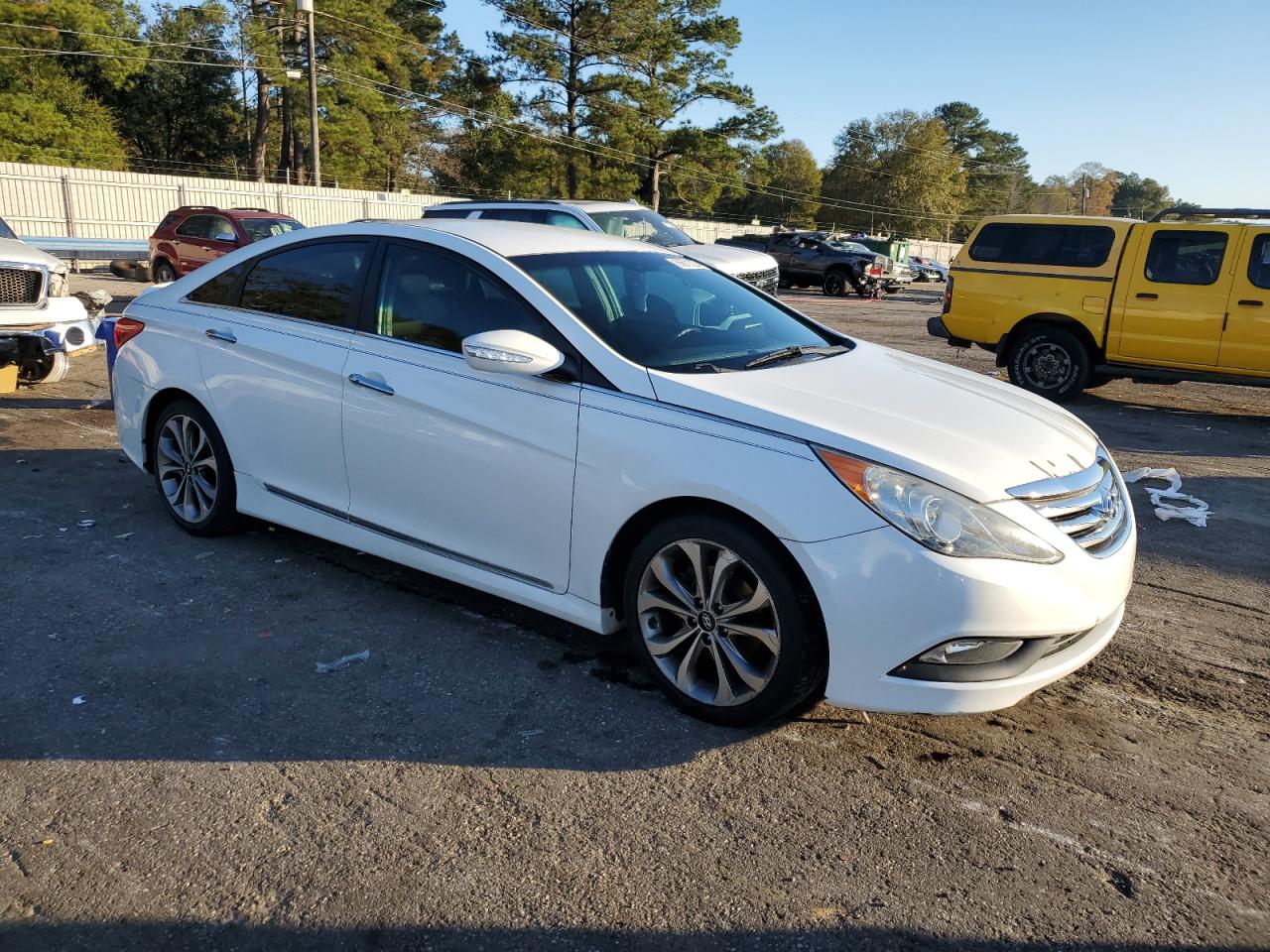 VIN 5NPEC4AC7EH847220 2014 HYUNDAI SONATA no.4