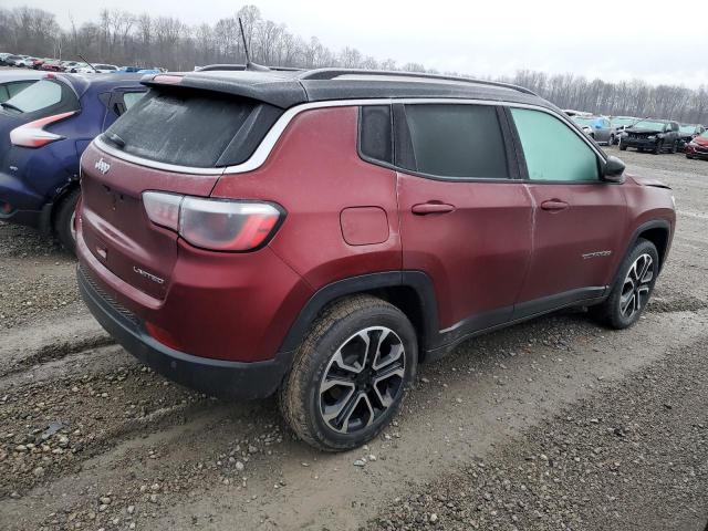  JEEP COMPASS 2022 Бордовий