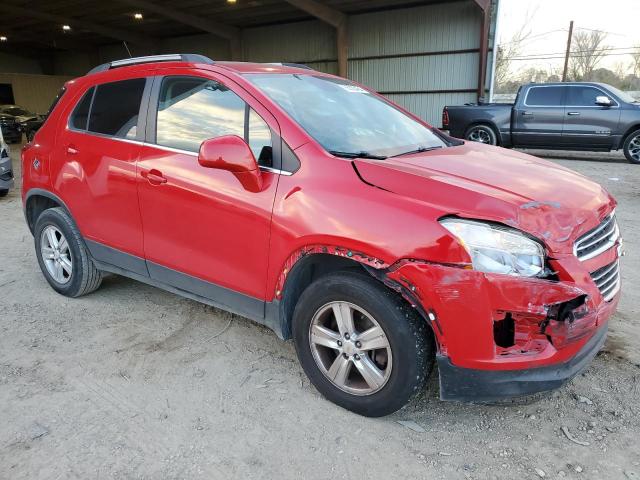  CHEVROLET TRAX 2015 Червоний