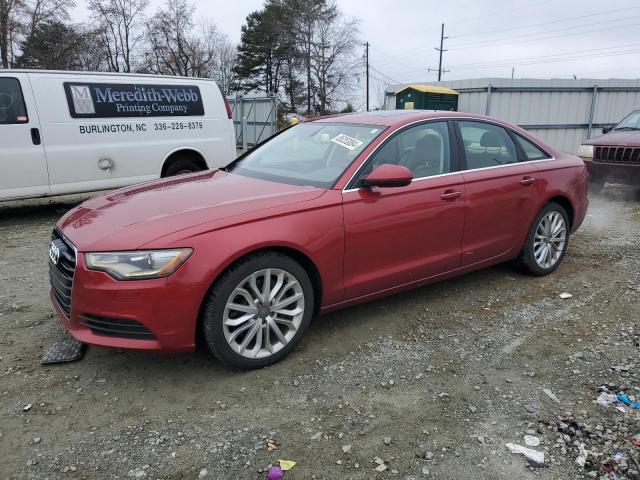  AUDI A6 2014 Czerwony