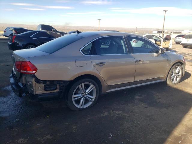  VOLKSWAGEN PASSAT 2015 tan