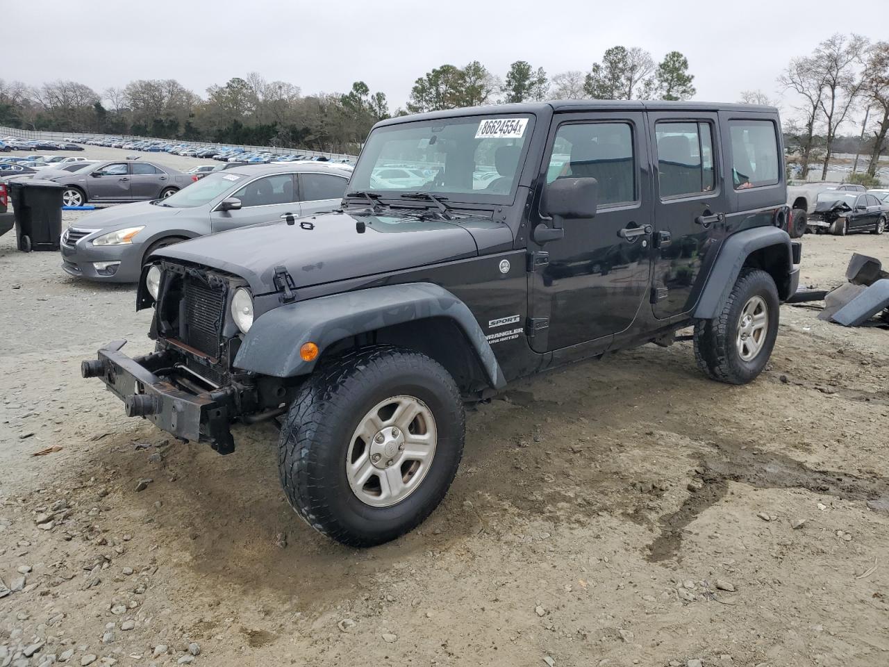 2015 Jeep Wrangler Unlimited Sport zu verkaufen in Byron, GA - Front End