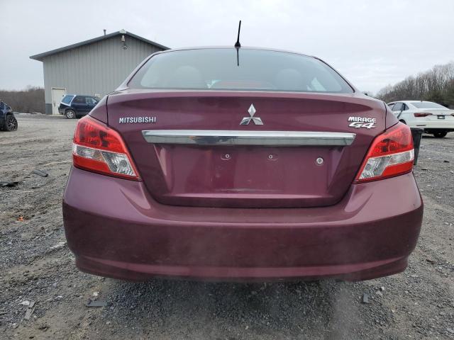  MITSUBISHI MIRAGE 2017 Бургунди