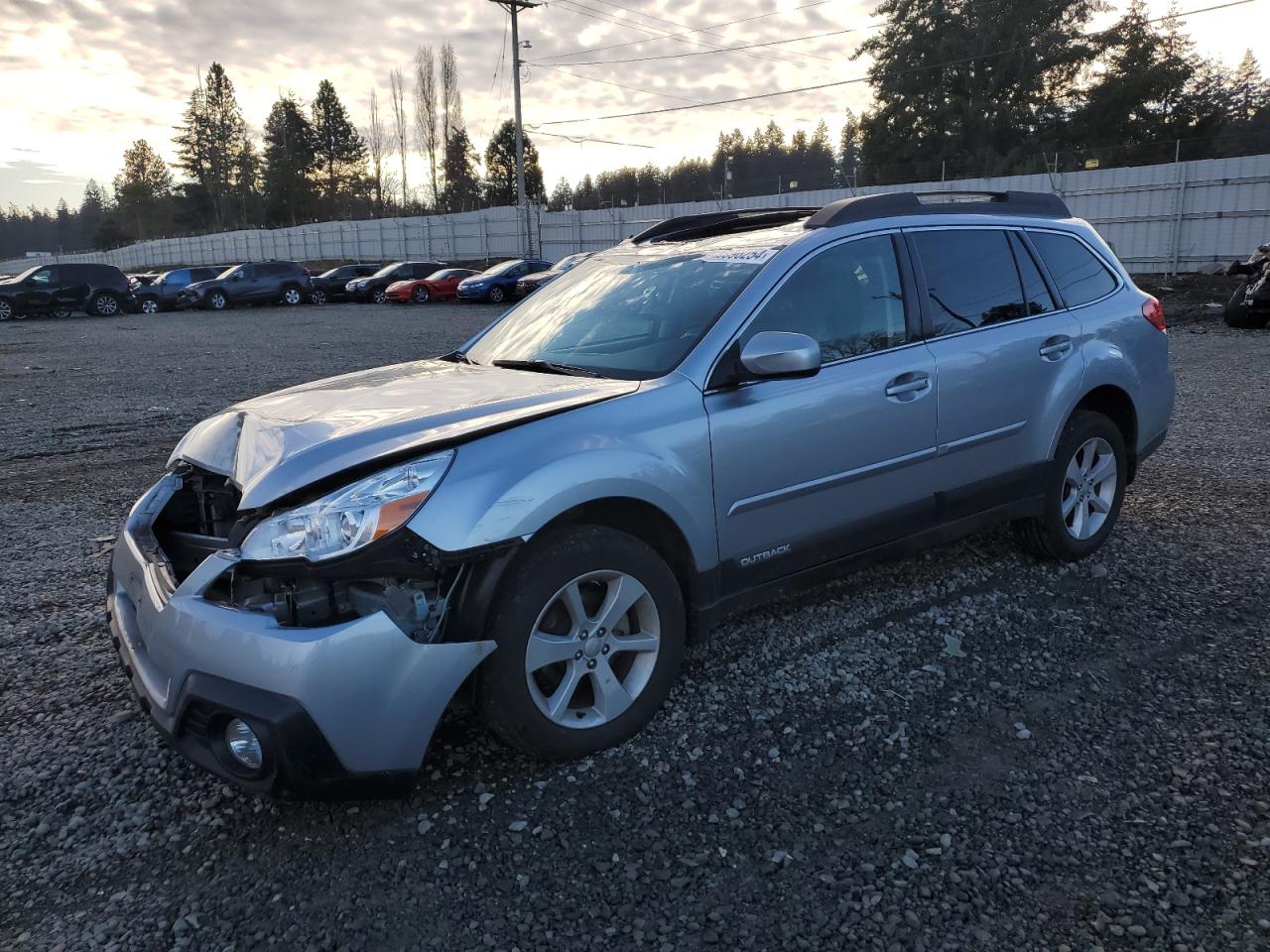 VIN 4S4BRBFC7E3316492 2014 SUBARU OUTBACK no.1