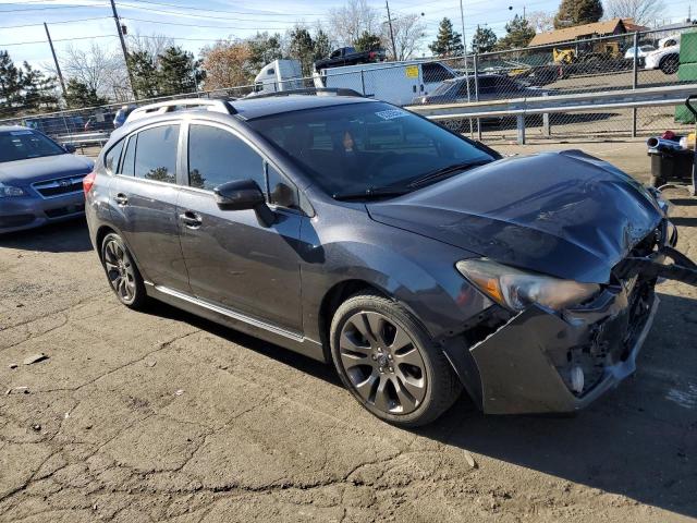 Кросовери SUBARU IMPREZA 2015 Сірий