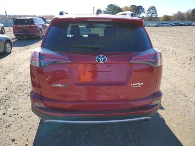  TOYOTA RAV4 2016 Красный