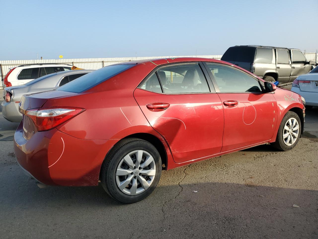 VIN 2T1BURHE7FC387193 2015 TOYOTA COROLLA no.3