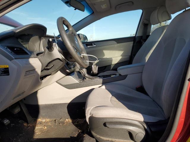  HYUNDAI SONATA 2015 Red