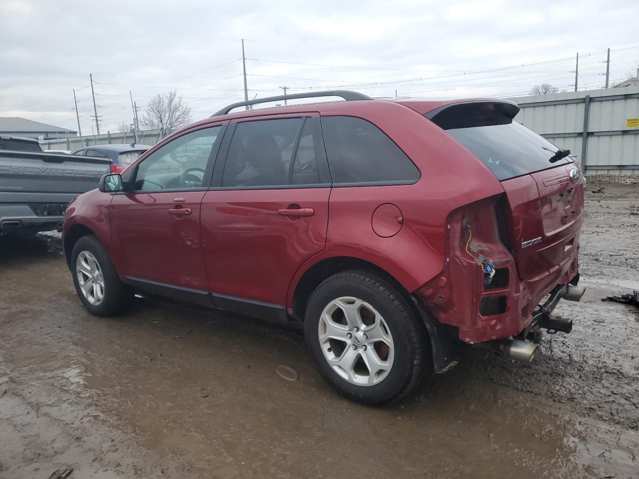 VIN 2FMDK4JC8EBB56817 2014 FORD EDGE no.2