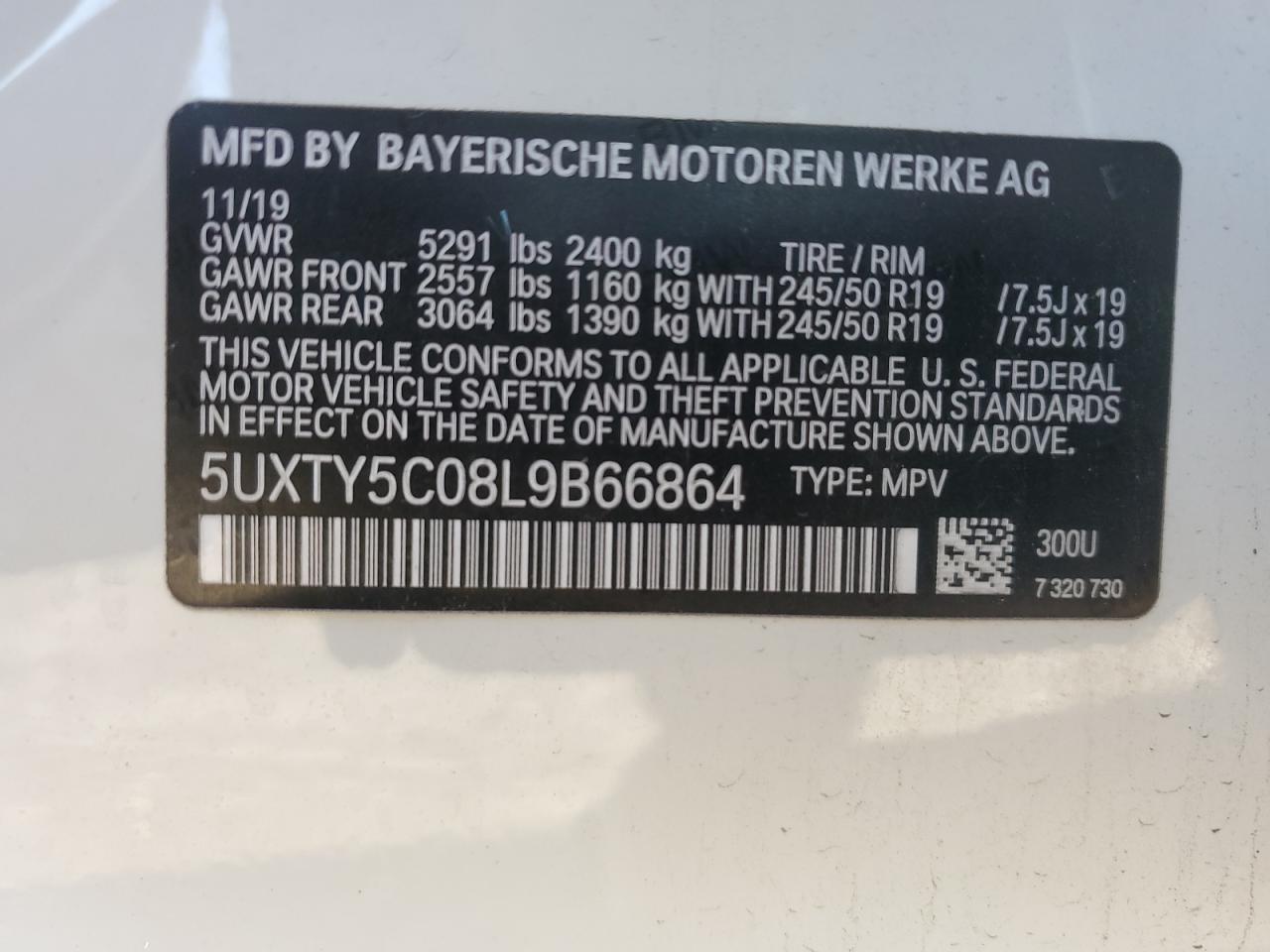 2020 BMW X3 - Image 13