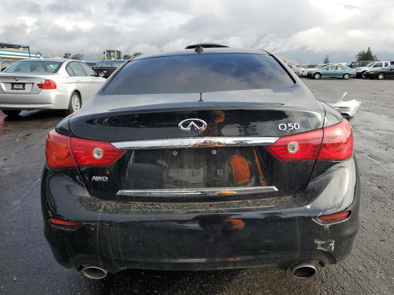 VIN JN1BV7AR0FM418756 2015 INFINITI Q50 no.6