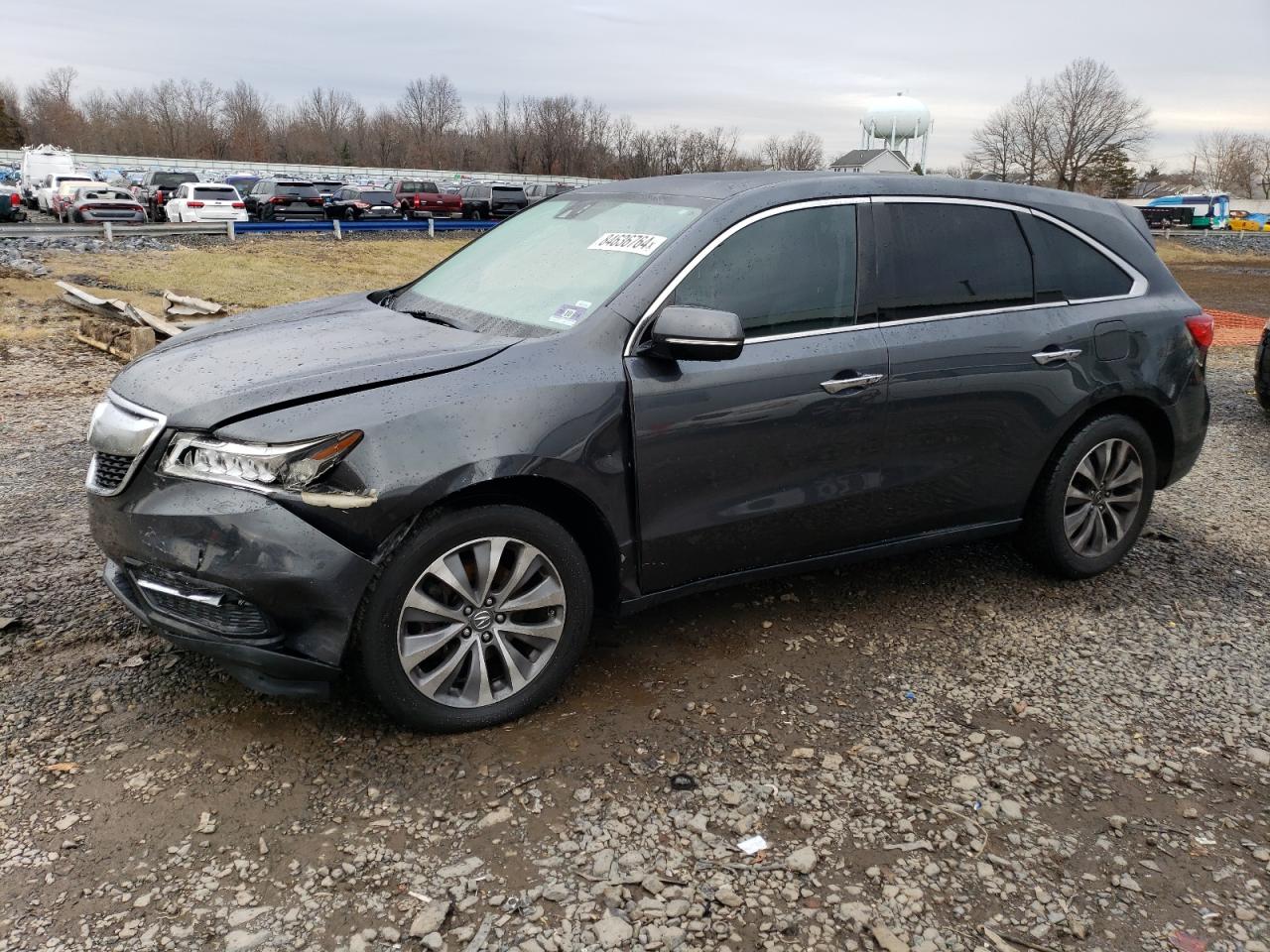 VIN 5FRYD4H42EB021428 2014 ACURA MDX no.1