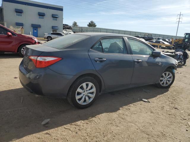 Sedans TOYOTA COROLLA 2015 Gray