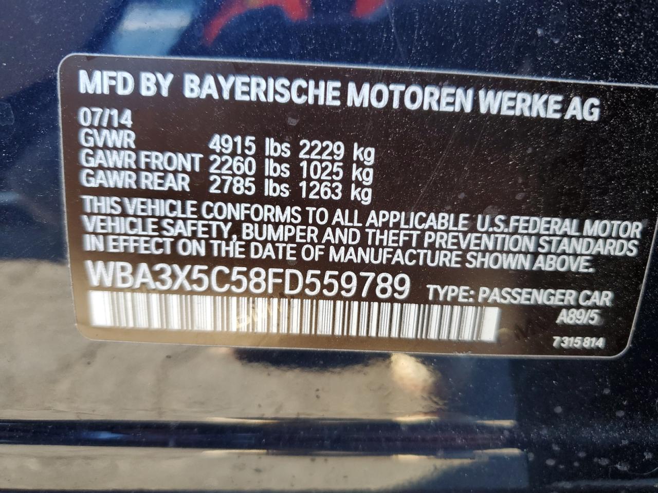 2015 BMW 3er - Image 13