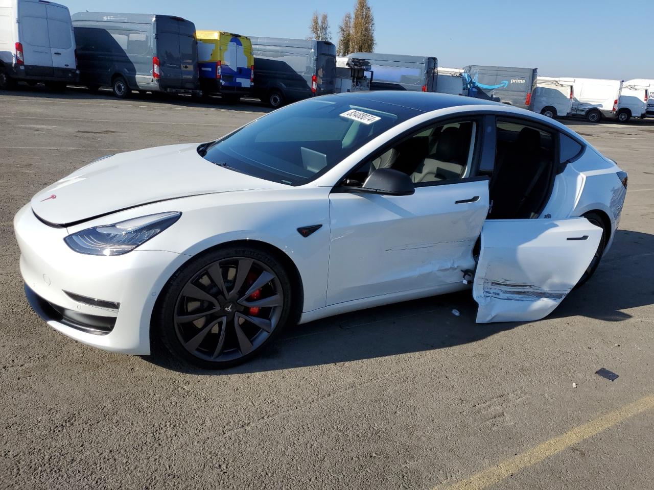 VIN 5YJ3E1EC3LF714184 2020 TESLA MODEL 3 no.1