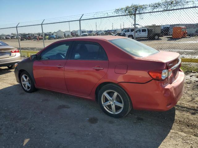  TOYOTA COROLLA 2012 Red