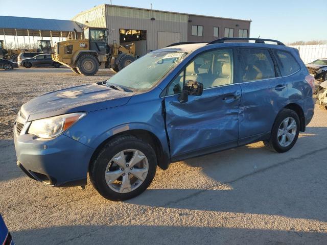  SUBARU FORESTER 2015 Blue