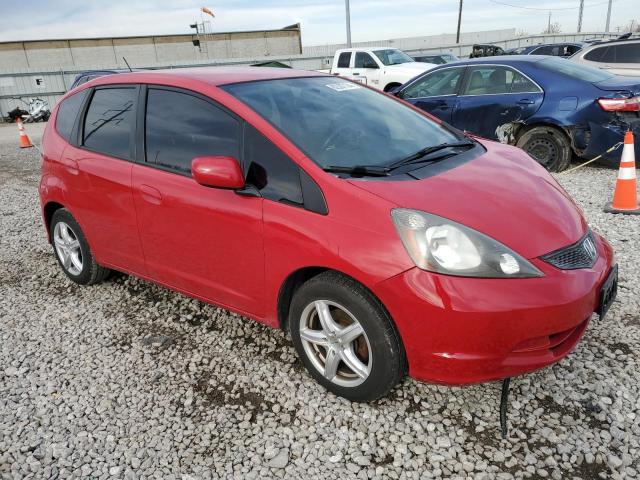  HONDA FIT 2013 Czerwony