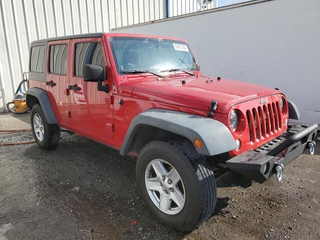  JEEP WRANGLER 2014 Red