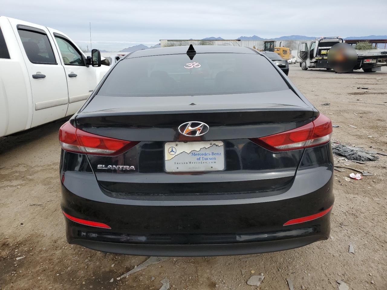 VIN KMHD84LF2HU249966 2017 HYUNDAI ELANTRA no.6