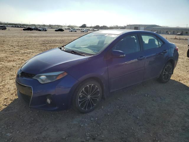 Sedans TOYOTA COROLLA 2016 Blue