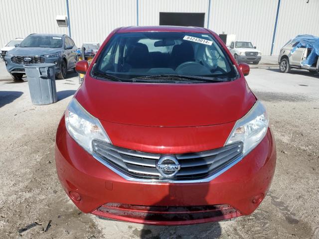  NISSAN VERSA 2014 Czerwony