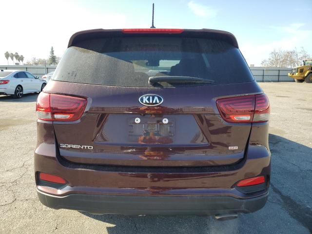  KIA SORENTO 2019 Burgundy