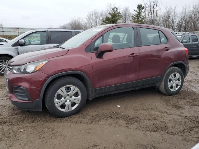  CHEVROLET TRAX 2017 Бургунди