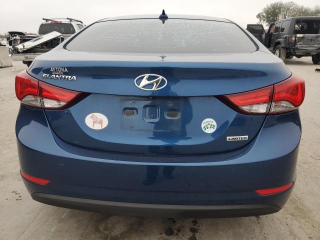  HYUNDAI ELANTRA 2014 Синий